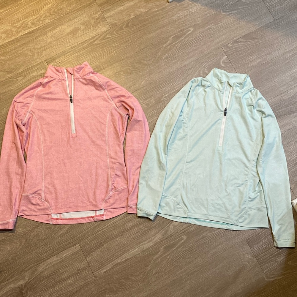 2 Peter Millar Quarter-Zip Pullovers